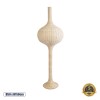 GloboStar® ALADDIN 02051 Boho Επιδαπέδιο Φωτιστικό Μονόφωτο 1 x E27 IP20 Μπεζ Ξύλο - Μ50 x Π50 x Υ150cm GloboStar® ALADDIN 02051 Boho Επιδαπέδιο Φωτιστικό Μονόφωτο 1 x E27 IP20 Μπεζ Ξύλο - Μ50 x Π50 x Υ150cm