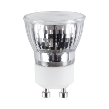 GloboStar® 76006 Σποτ LED GU10 MR11 4W 400lm 120° AC 220-240V με Λευκό Γαλακτερό Γυαλί Ψυχρό Λευκό 6000K - 2 Χρόνια Εγγύηση