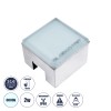 GloboStar® CYBOLITHOS 60366 Χωνευτό Φωτιστικό Σποτ Δαπέδου LED 2W 270lm 120° DC 24V Αδιάβροχο IP68 IK06 Μ10 x Π10 x Υ8cm 6000K Dimmable - Tempered Γαλακτερό Γυαλί & Ανοξείδωτο Ατσάλι - Bridgelux Chip - 3 Χρόνια Εγγύηση GloboStar® CYBOLITHOS 60366 Χωνευτό Φωτιστικό Σποτ Δαπέδου LED 2W 270lm 120° DC 24V Αδιάβροχο IP68 IK06 Μ10 x Π10 x Υ8cm 6000K Dimmable - Tempered Γαλακτερό Γυαλί & Ανοξείδωτο Ατσάλι - Bridgelux Chip - 3 Χρόνια Εγγύηση