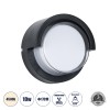 GLOBOSTAR® APEX 60764 Φωτιστικό Τοίχου - Απλίκα Εσωτερικού/Εξωτερικού Χώρου LED 10W 1050lm 120° AC175-265V Αδιάβροχο IP65 - Πλαστικό Σώμα - Φυσικό λευκό 4500K - Φ17 x Υ9cm - Μαύρο - Bridgelux Chip - 3 Χρόνια Εγγύηση GLOBOSTAR® APEX 60764 Φωτιστικό Τοίχου - Απλίκα Εσωτερικού/Εξωτερικού Χώρου LED 10W 1050lm 120° AC175-265V Αδιάβροχο IP65 - Πλαστικό Σώμα - Φυσικό λευκό 4500K - Φ17 x Υ9cm - Μαύρο - Bridgelux Chip - 3 Χρόνια Εγγύηση