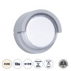 GLOBOSTAR® APEX 60765 Μοντέρνο Φωτιστικό Τοίχου - Απλίκα LED 10W 1050lm 120° AC 220-240V Αδιάβροχο IP65 Φυσικό Λευκό 4500K - Bridgelux SMD Chip - Γκρι - Μ17 x Π17 x Υ9cm - 3 Χρόνια Εγγύηση GLOBOSTAR® APEX 60765 Μοντέρνο Φωτιστικό Τοίχου - Απλίκα LED 10W 1050lm 120° AC 220-240V Αδιάβροχο IP65 Φυσικό Λευκό 4500K - Bridgelux SMD Chip - Γκρι - Μ17 x Π17 x Υ9cm - 3 Χρόνια Εγγύηση