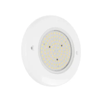 GLOBOSTAR® POOLARTY 61715 Υποβρύχιο Φωτιστικό για Σιντριβάνια/Πισίνες LED 8W 640lm 120° DC 12V Αδιάβροχο IP68 Φυσικό Λευκό 4500K Dimmable - Bridgelux SMD Chip - 1m VDE Rubber Καλώδιο - Φ13 x Υ2cm - 3 Χρόνια Εγγύηση