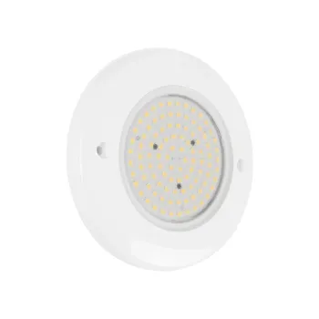 GLOBOSTAR® POOLARTY 61716 Υποβρύχιο Φωτιστικό για Σιντριβάνια/Πισίνες LED 8W 600lm 120° DC 12V Αδιάβροχο IP68 Θερμό Λευκό 2700K Dimmable - Bridgelux SMD Chip - 1m VDE Rubber Καλώδιο - Φ13 x Υ2cm - 3 Χρόνια Εγγύηση