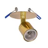 GloboStar® SARA 999-0060 Χωνευτό Φωτιστικό Οροφής Σποτ Μονόφωτο 1 x E27 IP20 Χρυσό Μέταλλο - Μ8,5 x Π8,5 x Υ11cm GloboStar® SARA 999-0060 Χωνευτό Φωτιστικό Οροφής Σποτ Μονόφωτο 1 x E27 IP20 Χρυσό Μέταλλο - Μ8,5 x Π8,5 x Υ11cm