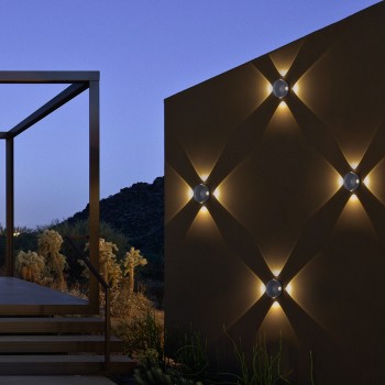 kelvo ARKOS KLV-101-0108 Μοντέρνο Φωτιστικό Τοίχου - Απλίκα LED 8W 840lm 15° AC 220-240V Αδιάβροχο IP65 Θερμό Λευκό 2700K - CREE SMD Chip & TÜV SÜD Driver - Γκρι Ανθρακί Ματ - Μ13 x Π5.5 x Υ13cm - 5 Χρόνια Εγγύηση