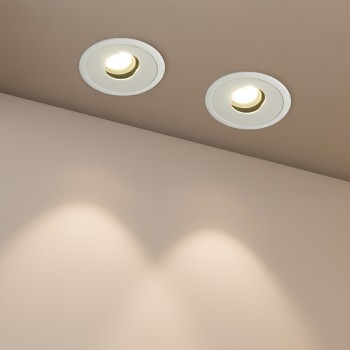 kelvo ASYMMETRICAL KLV-101-0130 Χωνευτό Downlight Σποτ LED 7W 840lm 15°x30° AC 220-240V IP20 Θερμό Λευκό 2700K - Bridgelux COB Chip & TÜV SÜD Driver - Μαύρο Ματ - Μ8.3 x Π8.3 x Υ8.2cm / Q7.3cm - 5 Χρόνια Εγγύηση