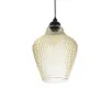 GLOBOSTAR® SKLO 206-0025 Μοντέρνο Κρεμαστό Φωτιστικό Οροφής με Ντουί 1 x E27 AC 220-240V IP20 - Mελί - Μ22 x Π22 x Υ31cm GLOBOSTAR® SKLO 206-0025 Μοντέρνο Κρεμαστό Φωτιστικό Οροφής με Ντουί 1 x E27 AC 220-240V IP20 - Mελί - Μ22 x Π22 x Υ31cm