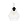 GLOBOSTAR® TORU 206-0042 Μοντέρνο Κρεμαστό Φωτιστικό Οροφής με Ντουί 1 x E27 AC 220-240V IP20 - Διάφανο - Μ20 x Π20 x Υ31cm GLOBOSTAR® TORU 206-0042 Μοντέρνο Κρεμαστό Φωτιστικό Οροφής με Ντουί 1 x E27 AC 220-240V IP20 - Διάφανο - Μ20 x Π20 x Υ31cm