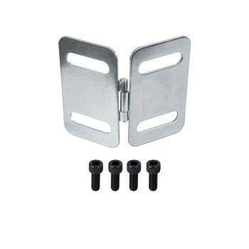 GLOBOSTAR PLATE 41046 Σύνδεσμος Ένωσης Καμπίνων για Κυρτές Οθόνες LED Video Wall με Διαστάσεις Καμπίνας 50x50cm & 100x100cm - Μ12.5 x Π1 x Υ10cm