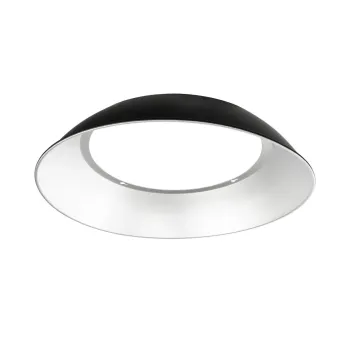 GloboStar 61505 Κάτοπτρο Αλουμινίου Reflector Μετατροπής 50° για Επαγγελματική Καμπάνα UFO High Bay - Μ24.5 x Π2 4.5 x Υ8cm