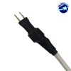 GloboStar® 226032 Connector AC/DC 230 Volt έως 50 μέτρα για OVALE 120° Degree Neon Flex LED DC 230V 2 Pin GloboStar® 226032 Connector AC/DC 230 Volt έως 50 μέτρα για OVALE 120° Degree Neon Flex LED DC 230V 2 Pin