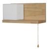 GLOBOSTAR® AMITY 01365 Μοντέρνο Φωτιστικό Τοίχου - Απλίκα με Ντουί 1 x E27 AC 220-240V IP20 - Μπεζ & Λευκό - Μ30 x Π14.5 x Υ15cm GLOBOSTAR® AMITY 01365 Μοντέρνο Φωτιστικό Τοίχου - Απλίκα με Ντουί 1 x E27 AC 220-240V IP20 - Μπεζ & Λευκό - Μ30 x Π14.5 x Υ15cm