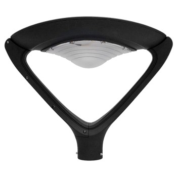 GLOBOSTAR® SQUARE 12117 Φωτιστικό Στύλου/Κολώνας Πλατείας/Πάρκου με Ασύρματο Χειριστήριο LED 25W 2500lm ?° Ενσωματωμένο Φωτοβολταϊκό Panel ?V ?W & Επαναφορτιζόμενη Μπαταρία Li-ion ?V 24000mAh με Αισθητήρα Κίνησης-Ημέρας-Νύχτας Αδιάβροχο IP65 Ψυχρό Λευκό 6