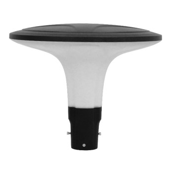 GLOBOSTAR® SQUARE 12144 Φωτιστικό Κολωνάκι Κήπου LED 100W 12000lm ?° AC 220-240V Αδιάβροχο IP65 Θερμό Λευκό 2700K - Γκρι Ανθρακί - Μ54 x Π54 x Υ45cm - 3 Χρόνια Εγγύηση