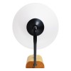 GloboStar® ALESSIA 01457 Μοντέρνο Επιτοίχιο Φωτιστικό Απλίκα Μονόφωτο 1 x E27 IP20 Μαύρο Μέταλλο, Λευκό Γυαλί με Μπεζ Ξύλο - Μ18 x Π26 x Υ29cm GloboStar® ALESSIA 01457 Μοντέρνο Επιτοίχιο Φωτιστικό Απλίκα Μονόφωτο 1 x E27 IP20 Μαύρο Μέταλλο, Λευκό Γυαλί με Μπεζ Ξύλο - Μ18 x Π26 x Υ29cm