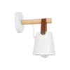 GLOBOSTAR® AMY 00946 Μοντέρνο Φωτιστικό Τοίχου - Απλίκα με Ντουί 1 x E27 AC 220-240V IP20 - Άσπρο & Μπεζ - Μ13 x Π22 x Y25.5cm GLOBOSTAR® AMY 00946 Μοντέρνο Φωτιστικό Τοίχου - Απλίκα με Ντουί 1 x E27 AC 220-240V IP20 - Άσπρο & Μπεζ - Μ13 x Π22 x Y25.5cm