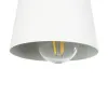 GLOBOSTAR® AMY 00946 Μοντέρνο Φωτιστικό Τοίχου - Απλίκα με Ντουί 1 x E27 AC 220-240V IP20 - Άσπρο & Μπεζ - Μ13 x Π22 x Y25.5cm GLOBOSTAR® AMY 00946 Μοντέρνο Φωτιστικό Τοίχου - Απλίκα με Ντουί 1 x E27 AC 220-240V IP20 - Άσπρο & Μπεζ - Μ13 x Π22 x Y25.5cm