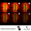GloboStar® ALIEN-DIVA-BLACK-50-4 ALIEN Design DIVA Μοντέρνο Minimal Nordic Μεταλλικό Φωτιστικό Επιτραπέζιο - Πορτατίφ - Λαμπατέρ Μαύρο LED 8W 800lm με Ασύρματο Χειριστήριο RF & Dimmer IP20 Κόκκινο Μ3 x Π1.6 x Υ50cm GloboStar® ALIEN-DIVA-BLACK-50-4 ALIEN Design DIVA Μοντέρνο Minimal Nordic Μεταλλικό Φωτιστικό Επιτραπέζιο - Πορτατίφ - Λαμπατέρ Μαύρο LED 8W 800lm με Ασύρματο Χειριστήριο RF & Dimmer IP20 Κόκκινο Μ3 x Π1.6 x Υ50cm