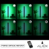 GloboStar® ALIEN-DIVA-BLACK-50-5 ALIEN Design DIVA Μοντέρνο Minimal Nordic Μεταλλικό Φωτιστικό Επιτραπέζιο - Πορτατίφ - Λαμπατέρ Μαύρο LED 8W 800lm με Ασύρματο Χειριστήριο RF & Dimmer IP20 Πράσινο Μ3 x Π1.6 x Υ50cm GloboStar® ALIEN-DIVA-BLACK-50-5 ALIEN Design DIVA Μοντέρνο Minimal Nordic Μεταλλικό Φωτιστικό Επιτραπέζιο - Πορτατίφ - Λαμπατέρ Μαύρο LED 8W 800lm με Ασύρματο Χειριστήριο RF & Dimmer IP20 Πράσινο Μ3 x Π1.6 x Υ50cm