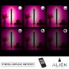 GloboStar® ALIEN-DIVA-BLACK-50-7 ALIEN Design DIVA Μοντέρνο Minimal Nordic Μεταλλικό Φωτιστικό Επιτραπέζιο - Πορτατίφ - Λαμπατέρ Μαύρο LED 8W 800 lm με Ασύρματο Χειριστήριο RF & Dimmer IP20 Ροζ Μ3 x Π1.6 x Υ50cm GloboStar® ALIEN-DIVA-BLACK-50-7 ALIEN Design DIVA Μοντέρνο Minimal Nordic Μεταλλικό Φωτιστικό Επιτραπέζιο - Πορτατίφ - Λαμπατέρ Μαύρο LED 8W 800 lm με Ασύρματο Χειριστήριο RF & Dimmer IP20 Ροζ Μ3 x Π1.6 x Υ50cm