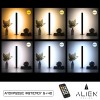 GloboStar® ALIEN-DIVA-BLACK-50-10 ALIEN Design DIVA Μοντέρνο Minimal Nordic Μεταλλικό Φωτιστικό Επιτραπέζιο - Πορτατίφ - Λαμπατέρ Μαύρο LED 10W 1500lm με Ασύρματο Χειριστήριο RF & Dimmer IP20 CCT Θερμό 2700 K έως Ψυχρό 6000K Μ3 x Π1.6 x Υ50cm GloboStar® ALIEN-DIVA-BLACK-50-10 ALIEN Design DIVA Μοντέρνο Minimal Nordic Μεταλλικό Φωτιστικό Επιτραπέζιο - Πορτατίφ - Λαμπατέρ Μαύρο LED 10W 1500lm με Ασύρματο Χειριστήριο RF & Dimmer IP20 CCT Θερμό 2700 K έως Ψυχρό 6000K Μ3 x Π1.6 x Υ50cm