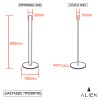 GloboStar® ALIEN-DIVA-BLACK-50-10 ALIEN Design DIVA Μοντέρνο Minimal Nordic Μεταλλικό Φωτιστικό Επιτραπέζιο - Πορτατίφ - Λαμπατέρ Μαύρο LED 10W 1500lm με Ασύρματο Χειριστήριο RF & Dimmer IP20 CCT Θερμό 2700 K έως Ψυχρό 6000K Μ3 x Π1.6 x Υ50cm GloboStar® ALIEN-DIVA-BLACK-50-10 ALIEN Design DIVA Μοντέρνο Minimal Nordic Μεταλλικό Φωτιστικό Επιτραπέζιο - Πορτατίφ - Λαμπατέρ Μαύρο LED 10W 1500lm με Ασύρματο Χειριστήριο RF & Dimmer IP20 CCT Θερμό 2700 K έως Ψυχρό 6000K Μ3 x Π1.6 x Υ50cm