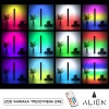 GloboStar® ALIEN-DIVA-BLACK-50-11 ALIEN Design DIVA Μοντέρνο Minimal Nordic Μεταλλικό Φωτιστικό Επιτραπέζιο - Πορτατίφ - Λαμπατέρ Μαύρο LED 10W 1500lm με Ασύρματο Χειριστήριο RF & Dimmer IP20 Πολύχρωμο RGBW Ψηφιακή με Τρεχούμενα Εφέ Μ3 x Π1.6 x Υ50cm GloboStar® ALIEN-DIVA-BLACK-50-11 ALIEN Design DIVA Μοντέρνο Minimal Nordic Μεταλλικό Φωτιστικό Επιτραπέζιο - Πορτατίφ - Λαμπατέρ Μαύρο LED 10W 1500lm με Ασύρματο Χειριστήριο RF & Dimmer IP20 Πολύχρωμο RGBW Ψηφιακή με Τρεχούμενα Εφέ Μ3 x Π1.6 x Υ50cm