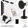 GloboStar® ALIEN-DIVA-BLACK-50-12 ALIEN Design DIVA Μοντέρνο Minimal Nordic Μεταλλικό Φωτιστικό Επιτραπέζιο - Πορτατίφ - Λαμπατέρ Μαύρο LED 10W 1500lm με Ασύρματο Χειριστήριο RF & Dimmer IP20 Πολύχρωμο RGBW + WW Smart Home Wi-Fi Μ3 x Π1.6 x Υ50cm GloboStar® ALIEN-DIVA-BLACK-50-12 ALIEN Design DIVA Μοντέρνο Minimal Nordic Μεταλλικό Φωτιστικό Επιτραπέζιο - Πορτατίφ - Λαμπατέρ Μαύρο LED 10W 1500lm με Ασύρματο Χειριστήριο RF & Dimmer IP20 Πολύχρωμο RGBW + WW Smart Home Wi-Fi Μ3 x Π1.6 x Υ50cm