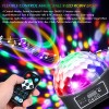 GloboStar® 79602 LED Party Disco Μπάλα με Περιστρεφόμενα Φωτορυθμικά Εφέ Πολύχρωμη RGB DMX512 20W με Sound Control Activated Εφέ και με Ασύρματο Χειριστήριο AC 230V IP20 Φ17 x Υ15cm GloboStar® 79602 LED Party Disco Μπάλα με Περιστρεφόμενα Φωτορυθμικά Εφέ Πολύχρωμη RGB DMX512 20W με Sound Control Activated Εφέ και με Ασύρματο Χειριστήριο AC 230V IP20 Φ17 x Υ15cm