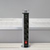 GloboStar® 79631 Χωνευτό Πτυσσόμενο Πολύμπριζο με 4 Πρίζες Ασφαλείας EU Σούκο AC 230V Max 4000W & 2 Εξόδους USB DC 5V Max 3A 18W & Ενσωματωμένο Διακόπτη Οn/Off GloboStar® 79631 Χωνευτό Πτυσσόμενο Πολύμπριζο με 4 Πρίζες Ασφαλείας EU Σούκο AC 230V Max 4000W & 2 Εξόδους USB DC 5V Max 3A 18W & Ενσωματωμένο Διακόπτη Οn/Off