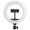 GloboStar® 75800 Professional Digital Ring Light Φ20cm LED SMD 20W 2000lm 180° DC 5V με Καλώδιο Τροφοδοσίας USB - Ενσωματωμένο Χειριστήριο Εναλλαγής Χρωμάτων & 1 Βάση Τηλεφώνου - Πολύχρωμο RGBW+WW Dimmable GloboStar® 75800 Professional Digital Ring Light Φ20cm LED SMD 20W 2000lm 180° DC 5V με Καλώδιο Τροφοδοσίας USB - Ενσωματωμένο Χειριστήριο Εναλλαγής Χρωμάτων & 1 Βάση Τηλεφώνου - Πολύχρωμο RGBW+WW Dimmable