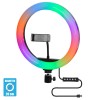 GloboStar® 75801 Professional Digital Ring Light Φ26cm LED SMD 30W 3000lm 180° DC 5V με Καλώδιο Τροφοδοσίας USB - Ενσωματωμένο Χειριστήριο Εναλλαγής Χρωμάτων & 1 Βάση Τηλεφώνου - Πολύχρωμο RGBW+WW Dimmable GloboStar® 75801 Professional Digital Ring Light Φ26cm LED SMD 30W 3000lm 180° DC 5V με Καλώδιο Τροφοδοσίας USB - Ενσωματωμένο Χειριστήριο Εναλλαγής Χρωμάτων & 1 Βάση Τηλεφώνου - Πολύχρωμο RGBW+WW Dimmable