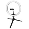 GloboStar® 75802 Professional Digital Ring Light Φ30cm LED SMD 40W 4000lm 180° DC 5V με Καλώδιο Τροφοδοσίας USB - Ενσωματωμένο Χειριστήριο Εναλλαγής Χρωμάτων & 1 Βάση Τηλεφώνου - Πολύχρωμο RGBW+WW Dimmable GloboStar® 75802 Professional Digital Ring Light Φ30cm LED SMD 40W 4000lm 180° DC 5V με Καλώδιο Τροφοδοσίας USB - Ενσωματωμένο Χειριστήριο Εναλλαγής Χρωμάτων & 1 Βάση Τηλεφώνου - Πολύχρωμο RGBW+WW Dimmable