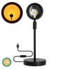 GloboStar® 00814 Επιτραπέζιο Φωτιστικό Πορτατίφ LED 12W -lm 180° DC 5V IP20 Κίτρινο - Πορτοκαλί SUN EFFECT Μαύρο Μέταλλο με Διάφανο Πλαστικό - Μ10 x Π10 x Υ26.5cm - 2 Xρόνια Εγγύηση GloboStar® 00814 Επιτραπέζιο Φωτιστικό Πορτατίφ LED 12W -lm 180° DC 5V IP20 Κίτρινο - Πορτοκαλί SUN EFFECT Μαύρο Μέταλλο με Διάφανο Πλαστικό - Μ10 x Π10 x Υ26.5cm - 2 Xρόνια Εγγύηση