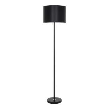 GLOBOSTAR® ASHLEY 00822 Μοντέρνο Επιδαπέδιο Φωτιστικό με Ντουί 1 x E27 AC 220-240V IP20 - Μαύρο - Μ35 x Π35 x Υ145cm