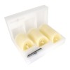GloboStar® 79555 ΣΕΤ 3 Διακοσμητικών Realistic Κεριών Παραφίνης με LED Εφέ Κινούμενης Φλόγας - Μπαταρίας & Ασύρματο Χειριστήριο IR Θερμό Λευκό 3000K Dimmable GloboStar® 79555 ΣΕΤ 3 Διακοσμητικών Realistic Κεριών Παραφίνης με LED Εφέ Κινούμενης Φλόγας - Μπαταρίας & Ασύρματο Χειριστήριο IR Θερμό Λευκό 3000K Dimmable