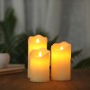 GloboStar® 79561 ΣΕΤ 3 Διακοσμητικών Realistic Κεριών Παραφίνης με LED Εφέ Κινούμενης Φλόγας - Μπαταρίας & Ασύρματο Χειριστήριο IR Σχέδιο Λιωμένο Κερί Θερμό Λευκό 3000K Dimmable GloboStar® 79561 ΣΕΤ 3 Διακοσμητικών Realistic Κεριών Παραφίνης με LED Εφέ Κινούμενης Φλόγας - Μπαταρίας & Ασύρματο Χειριστήριο IR Σχέδιο Λιωμένο Κερί Θερμό Λευκό 3000K Dimmable