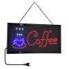 GloboStar® 75686 Φωτιστικό Ταμπέλα LED Σήμανσης COFFEE με Πρίζα AC 230V Μ48xΠ25xΥ2cm GloboStar® 75686 Φωτιστικό Ταμπέλα LED Σήμανσης COFFEE με Πρίζα AC 230V Μ48xΠ25xΥ2cm