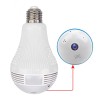 GloboStar® 76073 WIFI 2.4G IP CAMERA 2.0MP 1080P - Έξυπνη Κρυφή IP Κάμερα WiFi 1080P Fish Eye 360° 3W LED σε Σχήμα Λάμπας με Ντουί και Βάση E27 Smart Home GloboStar® 76073 WIFI 2.4G IP CAMERA 2.0MP 1080P - Έξυπνη Κρυφή IP Κάμερα WiFi 1080P Fish Eye 360° 3W LED σε Σχήμα Λάμπας με Ντουί και Βάση E27 Smart Home