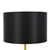 GloboStar® ASHLEY 00825 Μοντέρνο Επιδαπέδιο Φωτιστικό Μονόφωτο 1 x E27 IP20 Χρυσό Μέταλλο με Μαύρο Ύφασμα - Μ40 x Π40 x Υ148cm GloboStar® ASHLEY 00825 Μοντέρνο Επιδαπέδιο Φωτιστικό Μονόφωτο 1 x E27 IP20 Χρυσό Μέταλλο με Μαύρο Ύφασμα - Μ40 x Π40 x Υ148cm