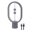 GloboStar® 76545 Επιτραπέζιο Φωτιστικό Πορτατίφ LED 15W 1500lm 360° DC 5V IP20 Θερμό Λευκό 2700K Γκρι & Λευκό Πλαστικό - Μ14 x Π5.5 x Υ24.8cm - 2 Xρόνια Εγγύηση GloboStar® 76545 Επιτραπέζιο Φωτιστικό Πορτατίφ LED 15W 1500lm 360° DC 5V IP20 Θερμό Λευκό 2700K Γκρι & Λευκό Πλαστικό - Μ14 x Π5.5 x Υ24.8cm - 2 Xρόνια Εγγύηση