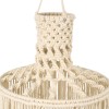 GloboStar® 36207 SENEGAL Boho Καπέλο Φωτιστικού- Μακραμέ Πλεκτό Χειροποίητο Μπεζ Βαμβακερό Νήμα - Μ30 x Π30 x Υ80cm GloboStar® 36207 SENEGAL Boho Καπέλο Φωτιστικού- Μακραμέ Πλεκτό Χειροποίητο Μπεζ Βαμβακερό Νήμα - Μ30 x Π30 x Υ80cm