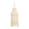 GloboStar® 36209 SOMALIA Boho Καπέλο Φωτιστικού Μακραμέ Πλεκτό Χειροποίητο Μπεζ Βαμβακερό Νήμα - Μ30 x Π30 x Υ90cm GloboStar® 36209 SOMALIA Boho Καπέλο Φωτιστικού Μακραμέ Πλεκτό Χειροποίητο Μπεζ Βαμβακερό Νήμα - Μ30 x Π30 x Υ90cm