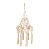 GloboStar® 36201 MOROCCO Boho Καπέλο Φωτιστικού- Μακραμέ Πλεκτό Χειροποίητο Μπεζ Βαμβακερό Νήμα - Μ30 x Π30 x Υ70cm GloboStar® 36201 MOROCCO Boho Καπέλο Φωτιστικού- Μακραμέ Πλεκτό Χειροποίητο Μπεζ Βαμβακερό Νήμα - Μ30 x Π30 x Υ70cm