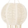 GloboStar® 36214 EGYPT Boho Καπέλο Φωτιστικού- Μακραμέ Πλεκτό Χειροποίητο Μπεζ Βαμβακερό Νήμα - Μ30 x Π30 x Υ75cm GloboStar® 36214 EGYPT Boho Καπέλο Φωτιστικού- Μακραμέ Πλεκτό Χειροποίητο Μπεζ Βαμβακερό Νήμα - Μ30 x Π30 x Υ75cm