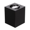GloboStar® AKIRA 60621 Επιφανειακό Κινούμενο Τετράγωνο Φωτιστικό Σποτ Αλουμινίου με Ντουί GU10 AC 220-240V IP44 Μ8 x Π8 x Υ10cm - Μαύρο GloboStar® AKIRA 60621 Επιφανειακό Κινούμενο Τετράγωνο Φωτιστικό Σποτ Αλουμινίου με Ντουί GU10 AC 220-240V IP44 Μ8 x Π8 x Υ10cm - Μαύρο