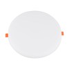 GloboStar® 60193 Χωνευτό LED Panel FrameLess Φ22cm 33W 3393lm 180° AC 220-240V IP20 με Σύστημα Ρυθμιζόμενης Τρύπας Κοπής από 3.5εκ έως 20.5εκ - Φ22.2 x Υ2cm Θερμό Λευκό 2700K - 3 Years Warranty GloboStar® 60193 Χωνευτό LED Panel FrameLess Φ22cm 33W 3393lm 180° AC 220-240V IP20 με Σύστημα Ρυθμιζόμενης Τρύπας Κοπής από 3.5εκ έως 20.5εκ - Φ22.2 x Υ2cm Θερμό Λευκό 2700K - 3 Years Warranty