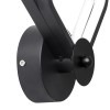 GloboStar® ANNA 61085 Φωτιστικό Τοίχου - Απλίκα Design LED CCT 15W 1800lm 300° AC 220-240V - Εναλλαγή Φωτισμού μέσω Διακόπτη On/Off All In One Ψυχρό 6000k+Φυσικό 4500k+Θερμό 2700k Μ25 x Π8 x Υ30cm - Μαύρο GloboStar® ANNA 61085 Φωτιστικό Τοίχου - Απλίκα Design LED CCT 15W 1800lm 300° AC 220-240V - Εναλλαγή Φωτισμού μέσω Διακόπτη On/Off All In One Ψυχρό 6000k+Φυσικό 4500k+Θερμό 2700k Μ25 x Π8 x Υ30cm - Μαύρο