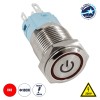 GloboStar® 70776 LED Φωτιζόμενος Διακόπτης Χωνευτός - Μπουτόν PUSH On Ανοξείδωτος AC 220-240V Αδιάβροχο IP67 Φ18mm με Angel Eye Κόκκινο GloboStar® 70776 LED Φωτιζόμενος Διακόπτης Χωνευτός - Μπουτόν PUSH On Ανοξείδωτος AC 220-240V Αδιάβροχο IP67 Φ18mm με Angel Eye Κόκκινο