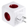 GloboStar® TRAVEL PowerCube PRO Certified 79634 Πολύπριζο 6 Θέσεων με 4 Πρίζες Ασφαλείας Childproof EU Schuko AC 220-240V & 2 Πρίζες USB Max 2.1A/DC 5V Μ7.5 x Π11.5 x Υ7.5 - Λευκό με Κόκκινο - Max Load 3680W/16A GloboStar® TRAVEL PowerCube PRO Certified 79634 Πολύπριζο 6 Θέσεων με 4 Πρίζες Ασφαλείας Childproof EU Schuko AC 220-240V & 2 Πρίζες USB Max 2.1A/DC 5V Μ7.5 x Π11.5 x Υ7.5 - Λευκό με Κόκκινο - Max Load 3680W/16A